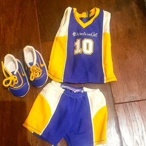 American Girl Basketball set.